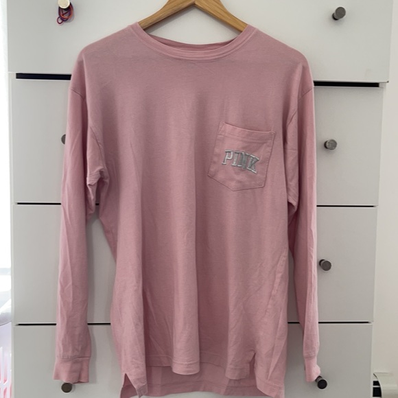 PINK long sleeve tee - Picture 2 of 5